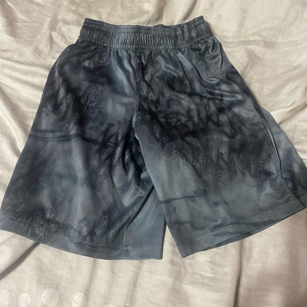 Under Armour Kids Charcoal Gray Shorts